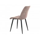 Стул SIGNAL CHIC Brego 34 бежевый/черный